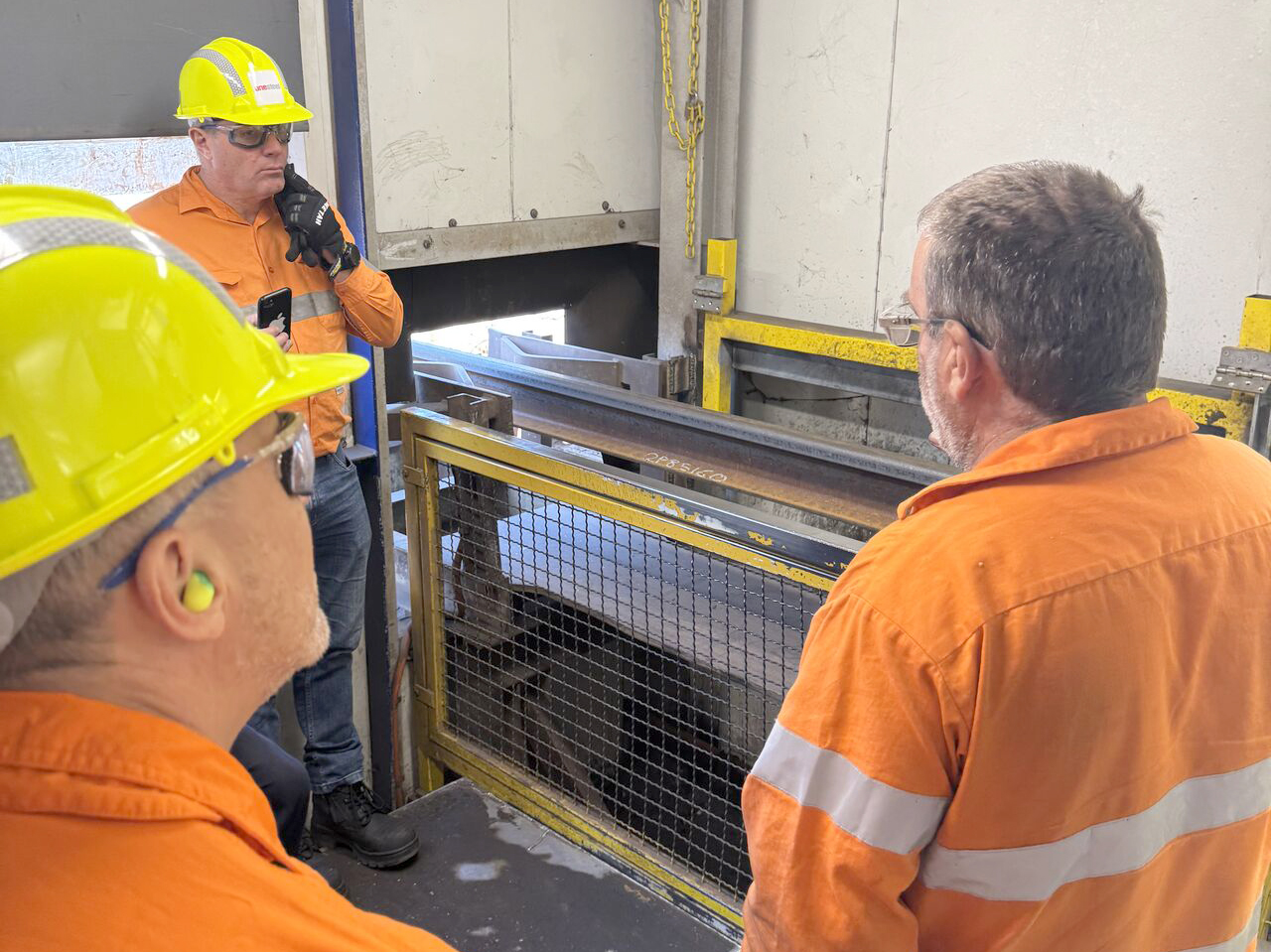 Queensland Rail visit reinforces partnership with OneSteel