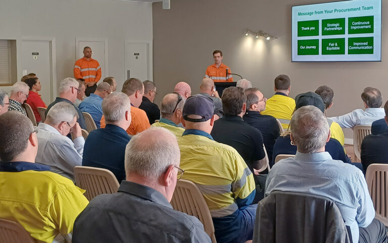 onesteel Connecting with suppliers and stakeholders