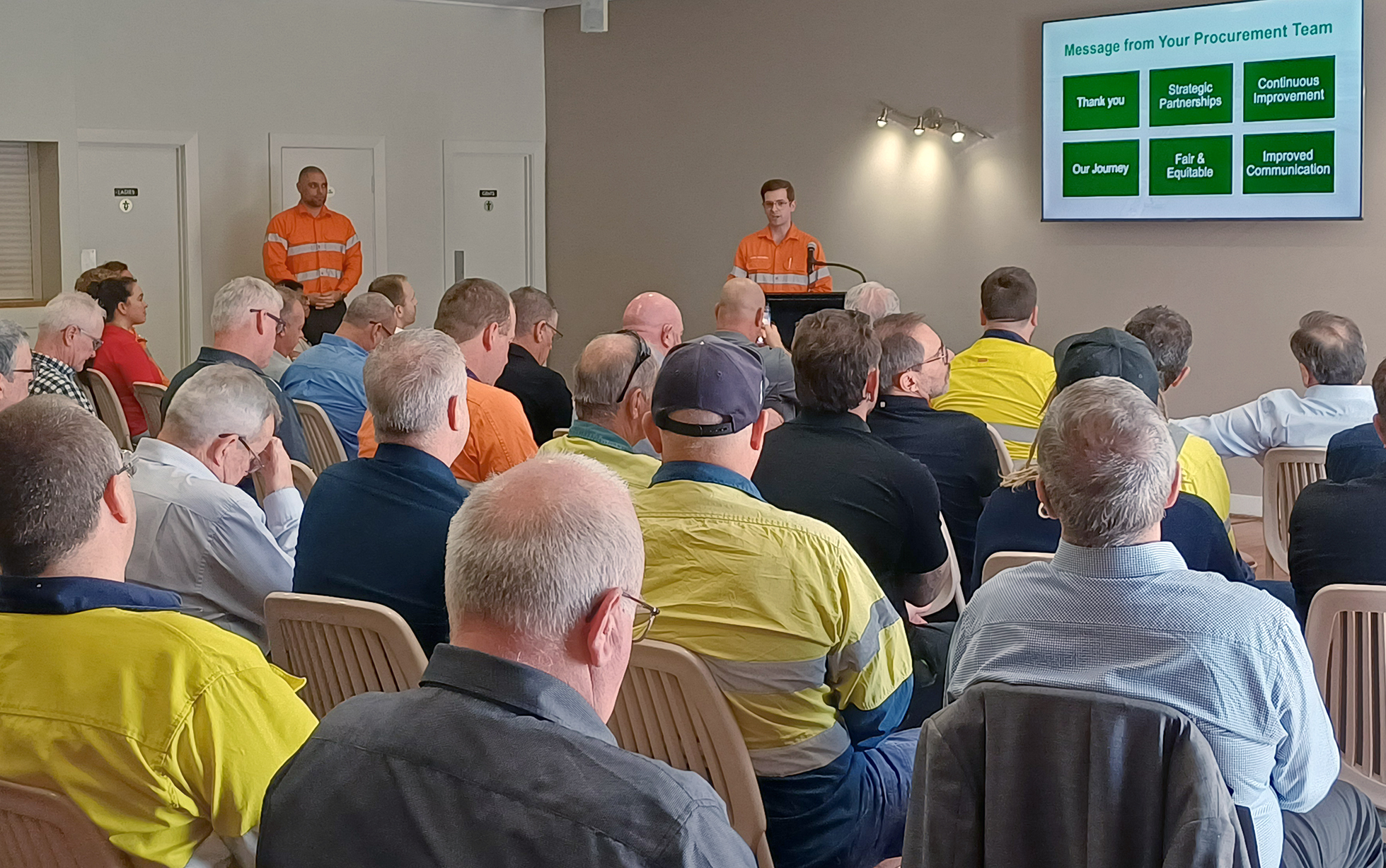 onesteel Connecting with suppliers and stakeholders