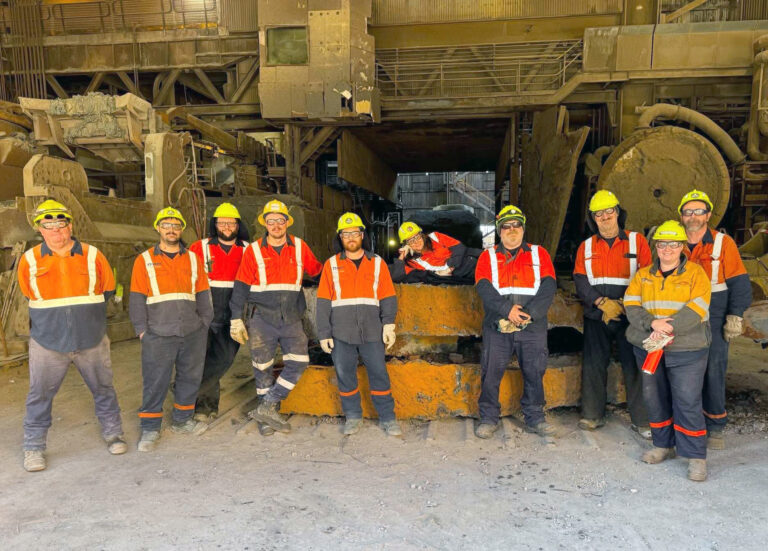 Steely resolve helps cut and shift 140 tonnes at BOS